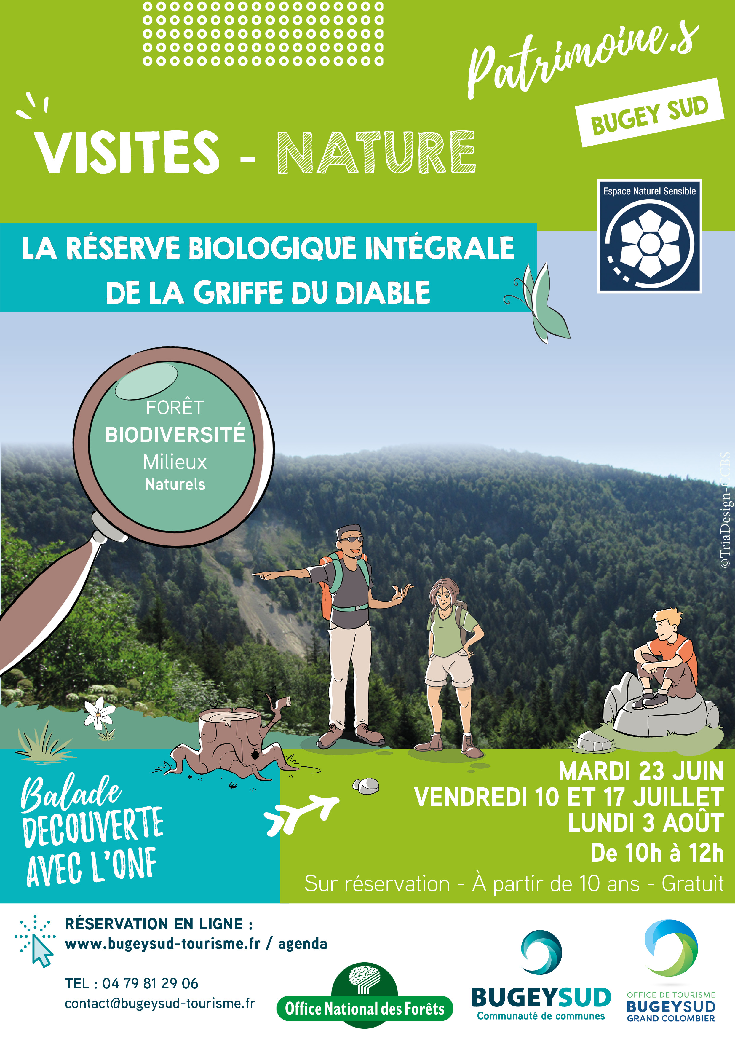 Balade-découverte de la Réserve Biologique Intégrale de la Griffe du Diable