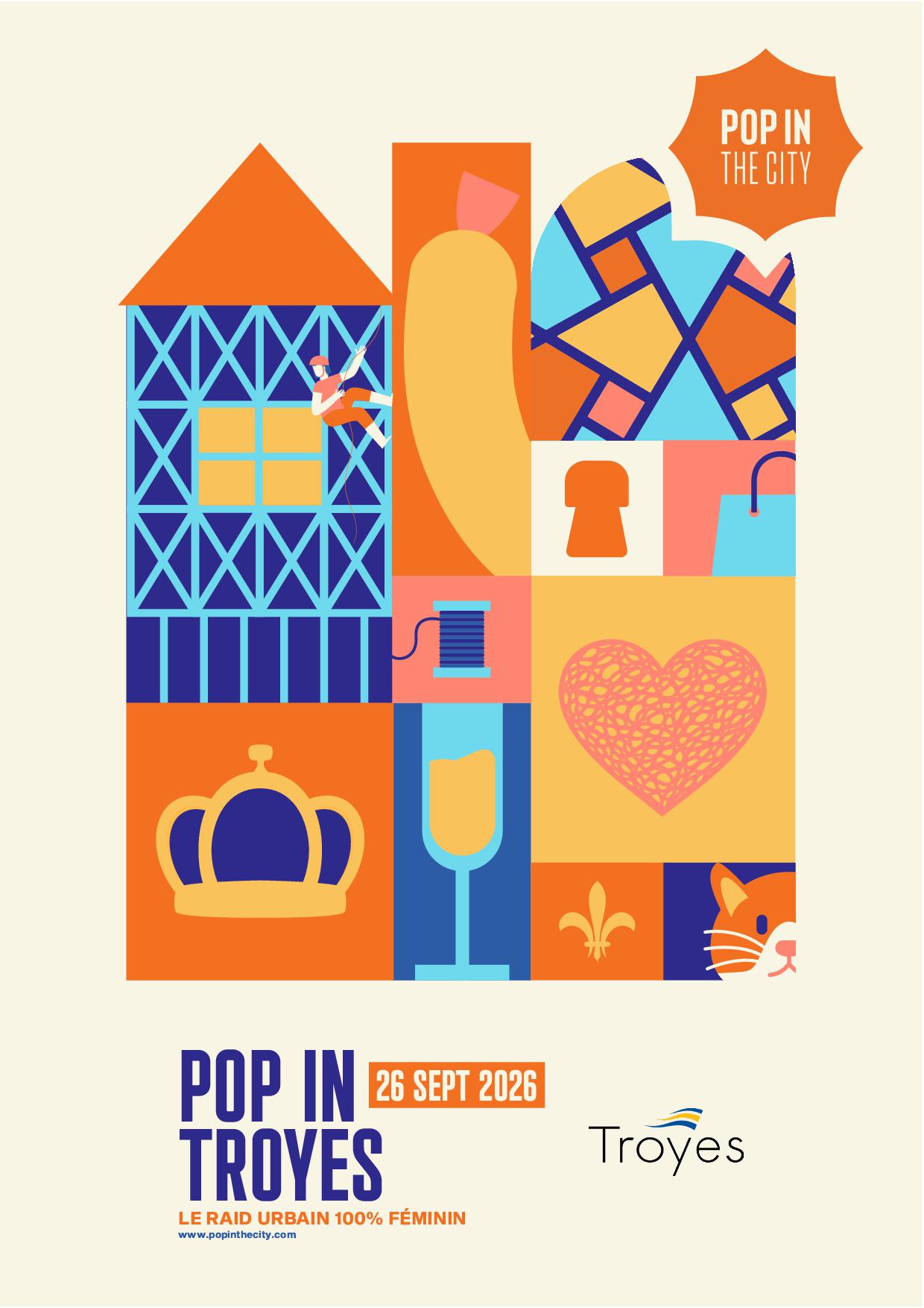 Pop In Troyes — visuel événement