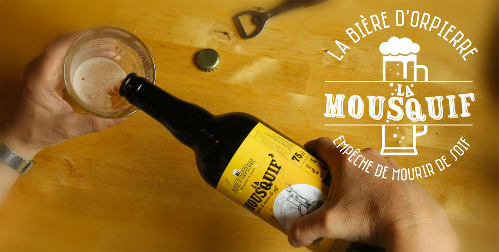 La Mousquif', la bière d'Orpierre - © Into the Cliff
