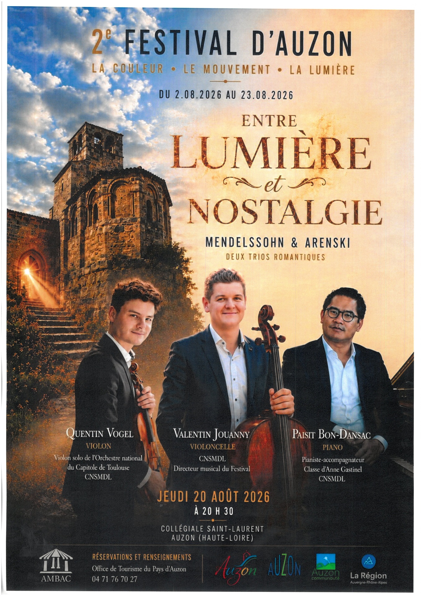 Trio avec Quentin Vogel