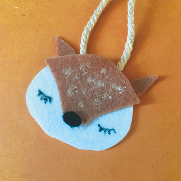 Suspension renne de Noël - Atelier Juniors dès 7 ans