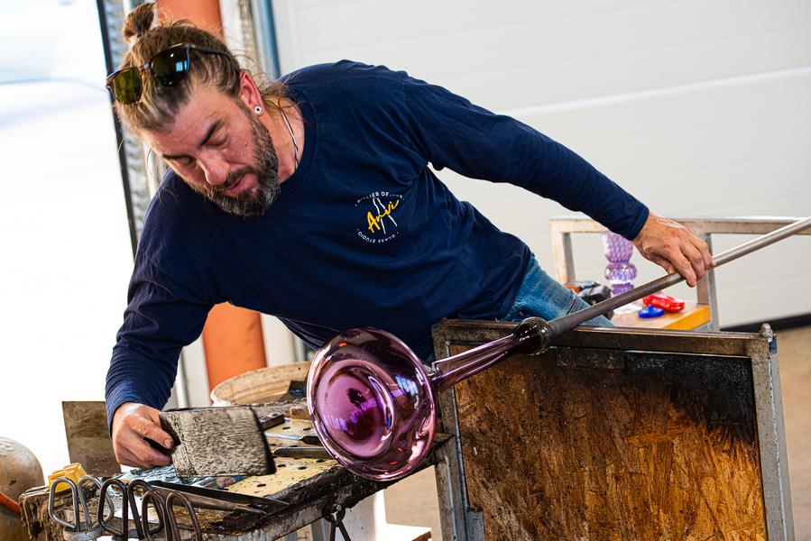 Vincent Chagnon - Atelier de verre ANVI Vincent Chagnon - Atelier de verre ANVI