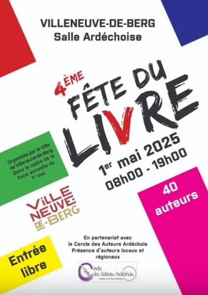 Foire du 1er mai et Fête du Livre_Villeneuve-de-Berg