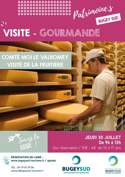 Visite gourmande : Comté moi le Valromey, visite découverte de la Fruitière du Valromey_Arvière-en-Valromey