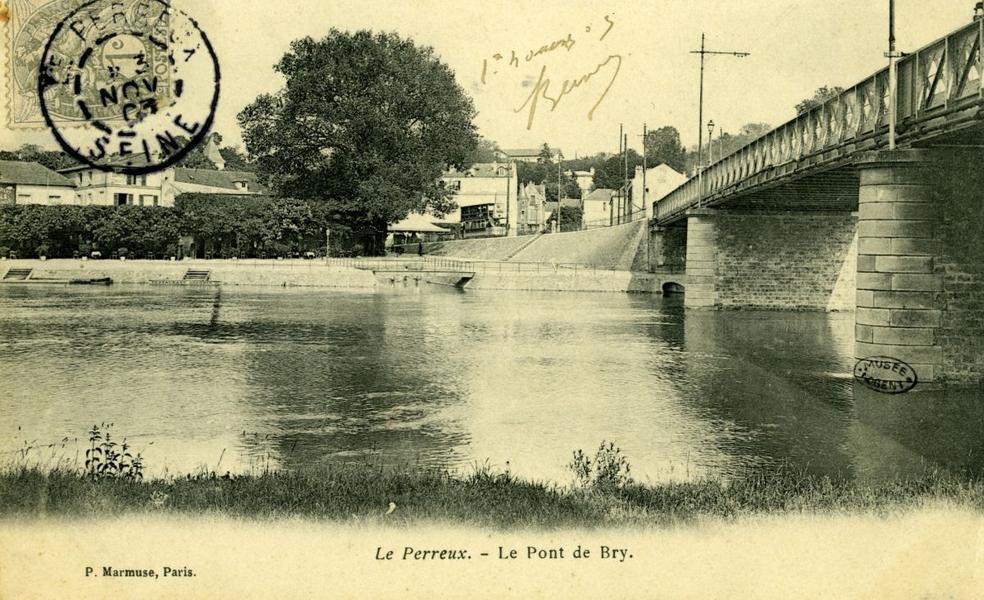 Pont de Bry traversant la Marne 