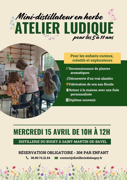 Mini distillateur à Saint Martin de Bavel