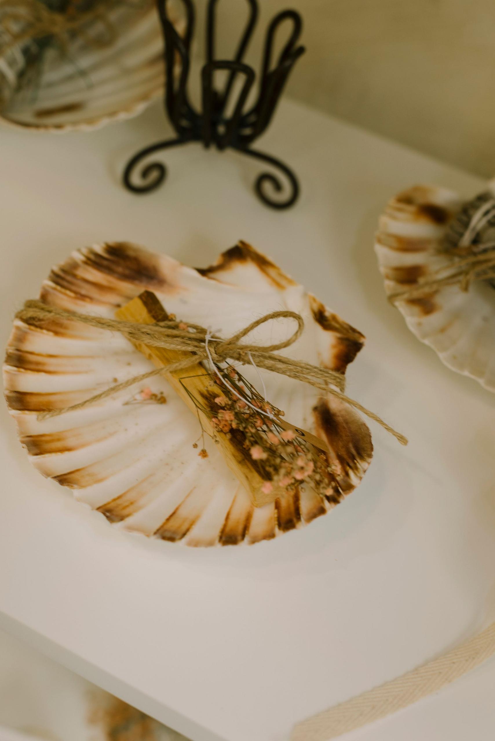 Atelier Ecrin marin en coquille St Jacques chez Vagues et Chineries