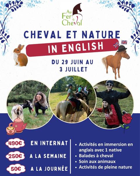 Cheval et Nature in English