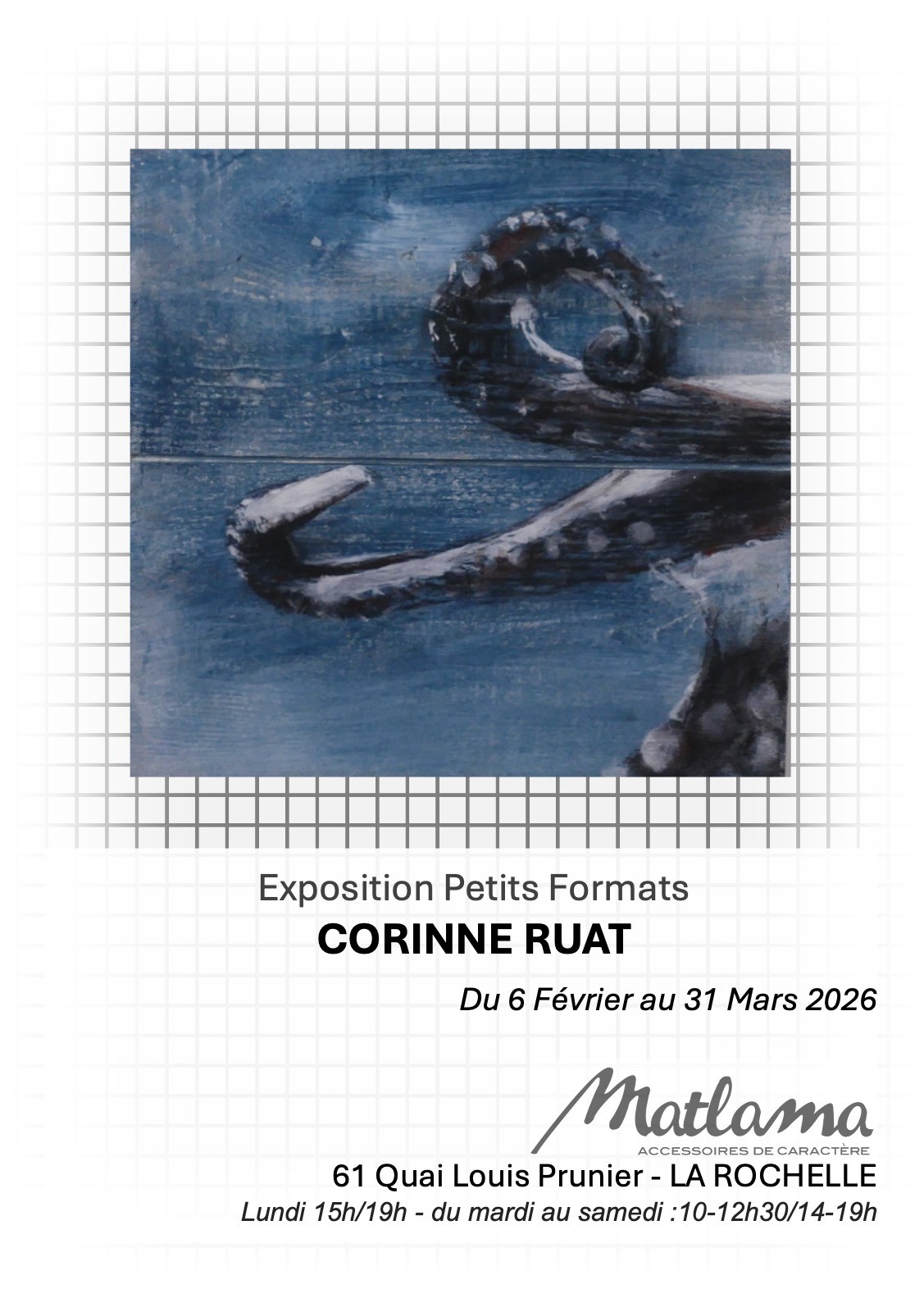Exposition - Corinne Ruat - Petits formats
