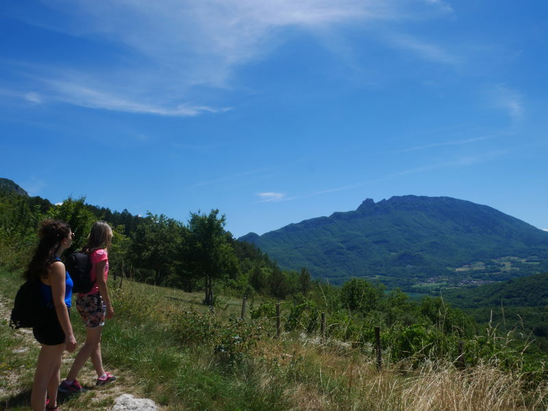 Paysages sur les flancs du Mont de la Charvaz