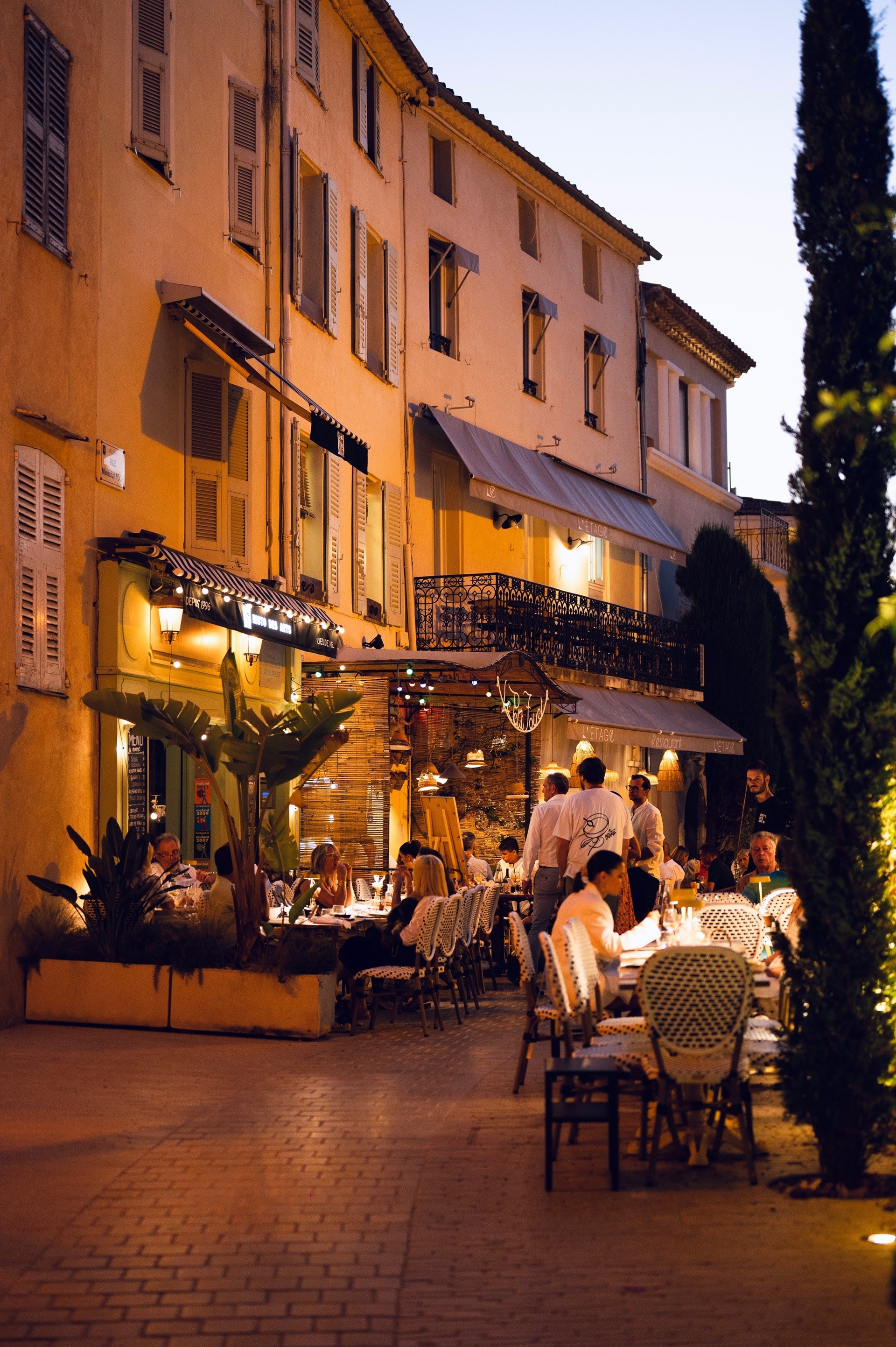 Terrasse Resto des Arts à Mougins