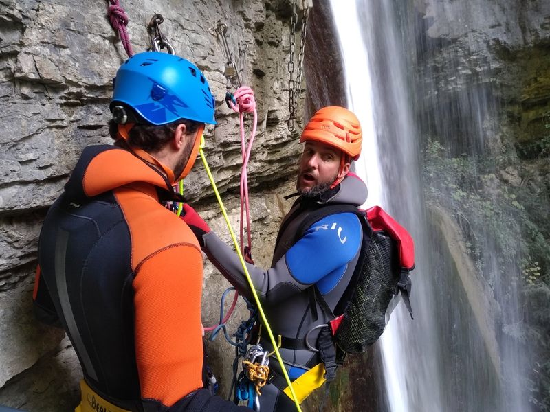 Canyoning avec un guide