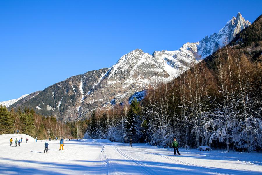 sentier piétons bois bouchet