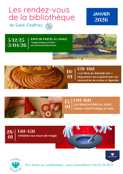 Il fagiolo del sabato sera_Saint-Chaffrey - © @bibliotheque