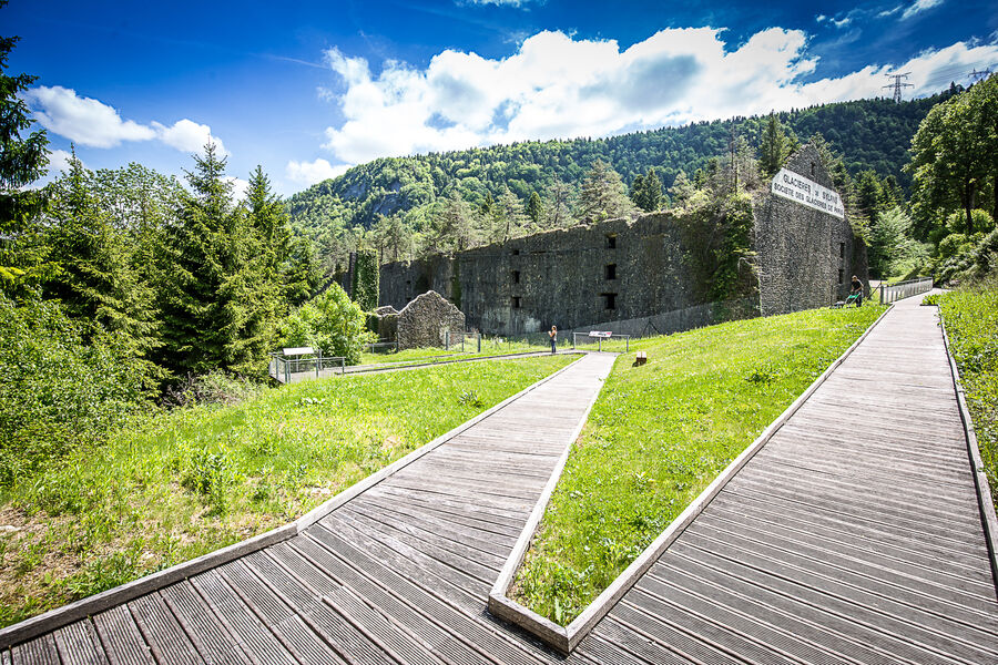 Le sentier d'interprétation des Glacières de Sylans