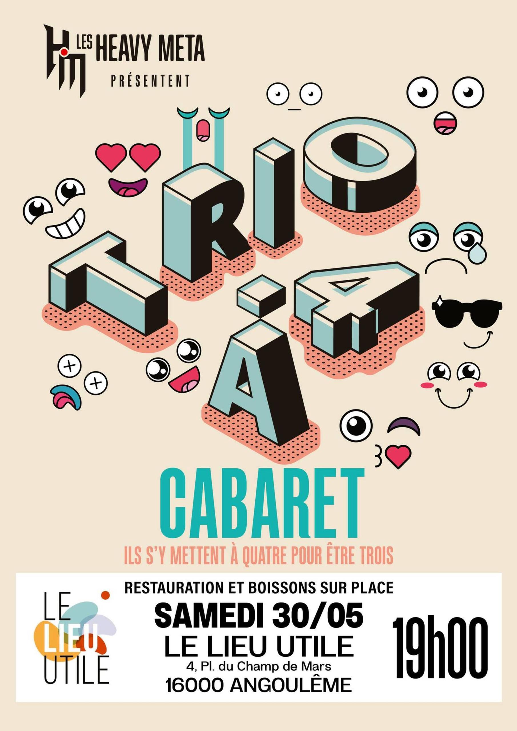 Cabaret - Trio à quatre