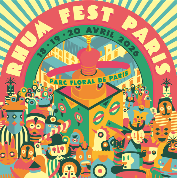Affiche du Rhum Fest Paris 2026 au Parc Floral 