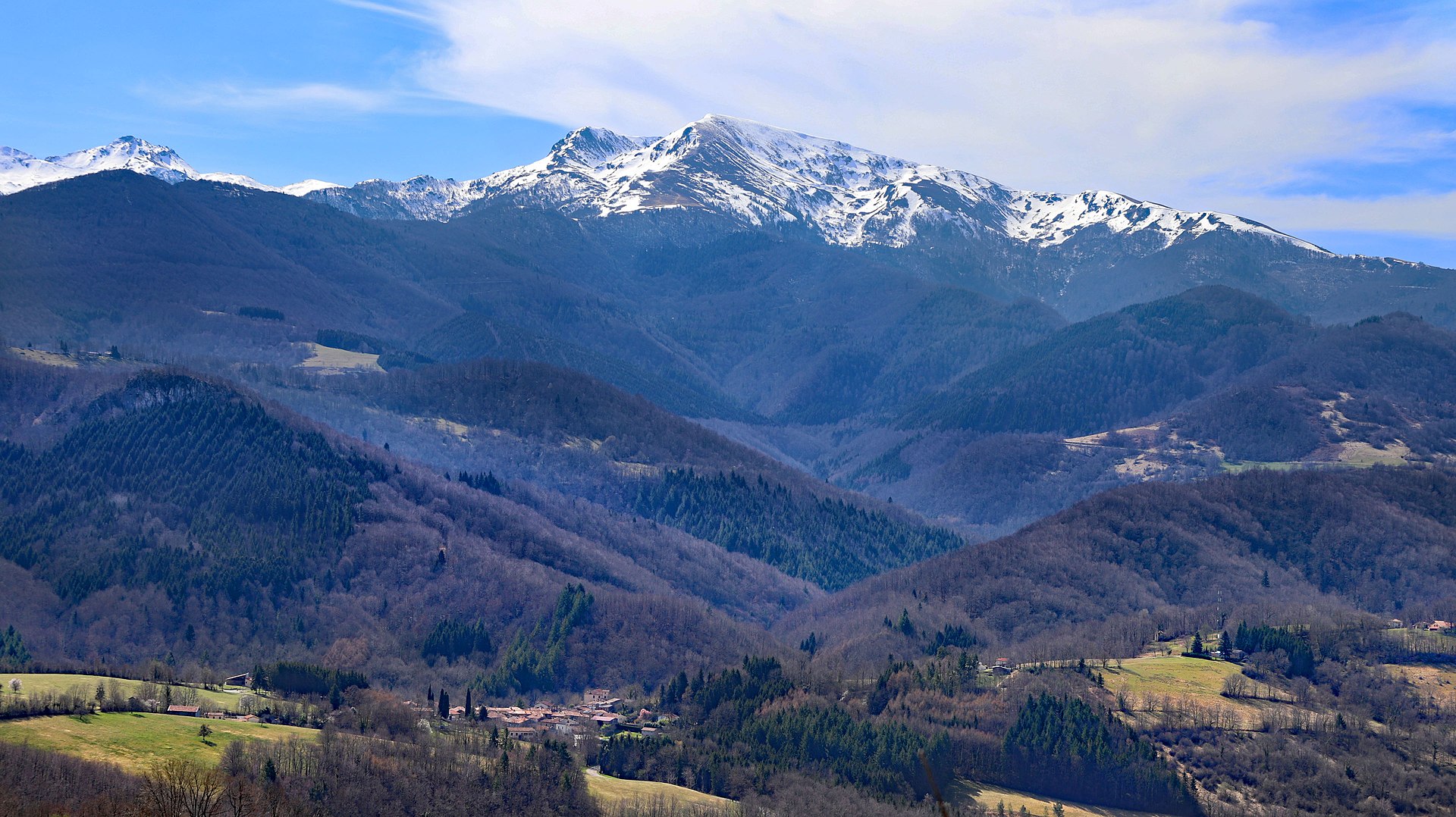 vue générale du village