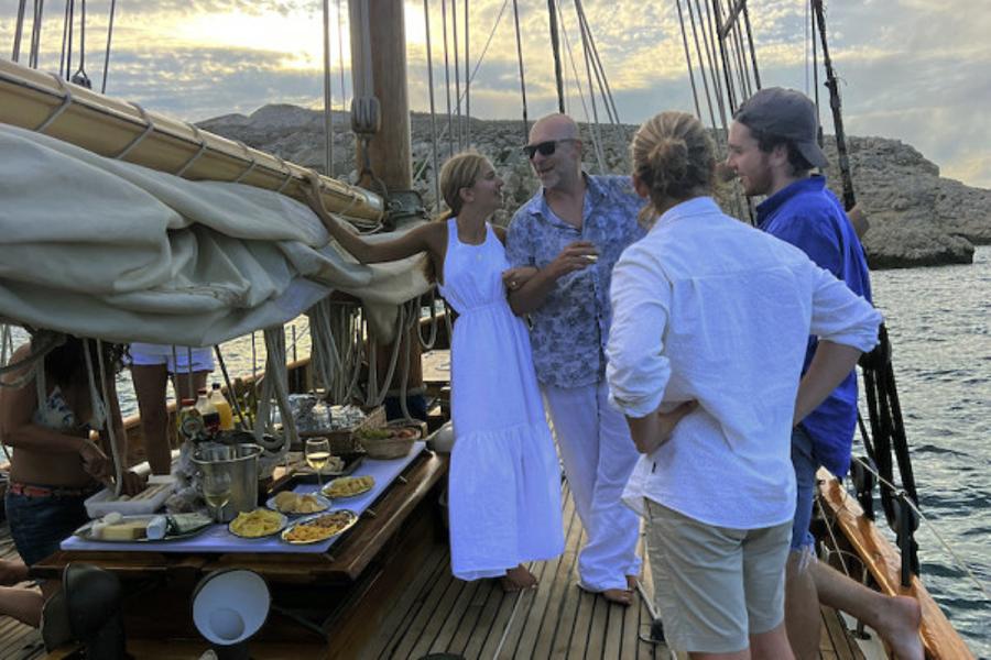 Soirée croisière au couchant sur Eleanor Mary