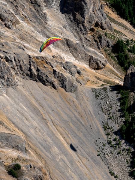 vol parapente aiguille rousse Ecole de Parapente des Arcs