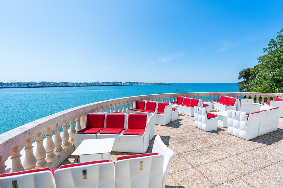 Terrasse vue océan