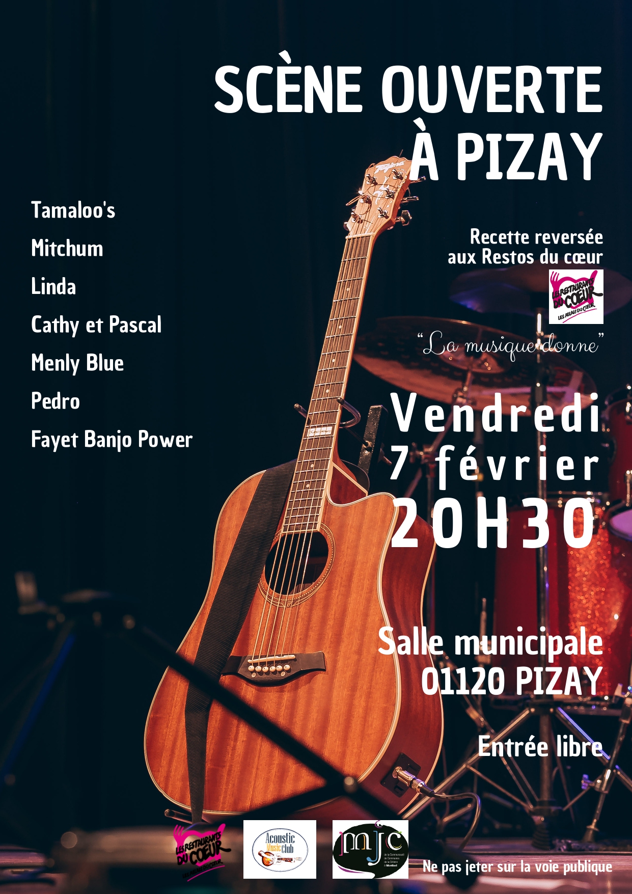 Scène ouverte "Acoustic Music Club"_Pizay