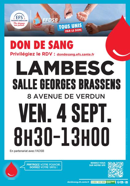 Collecte de sang