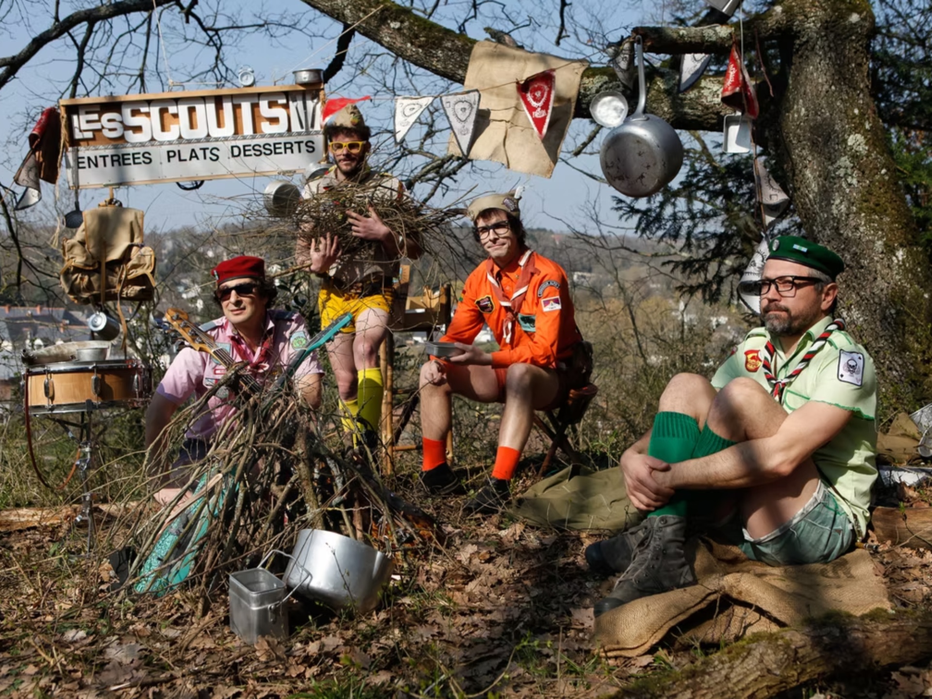 Scènes d'été -  La cantine des scouts