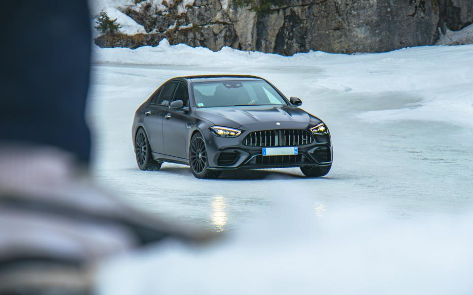 Baptême de conduite sur glace