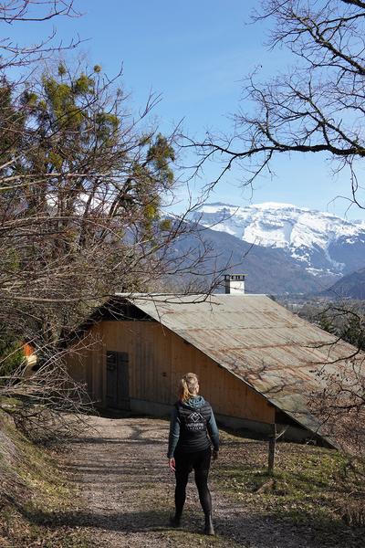 Sentier piéton/raquettes 