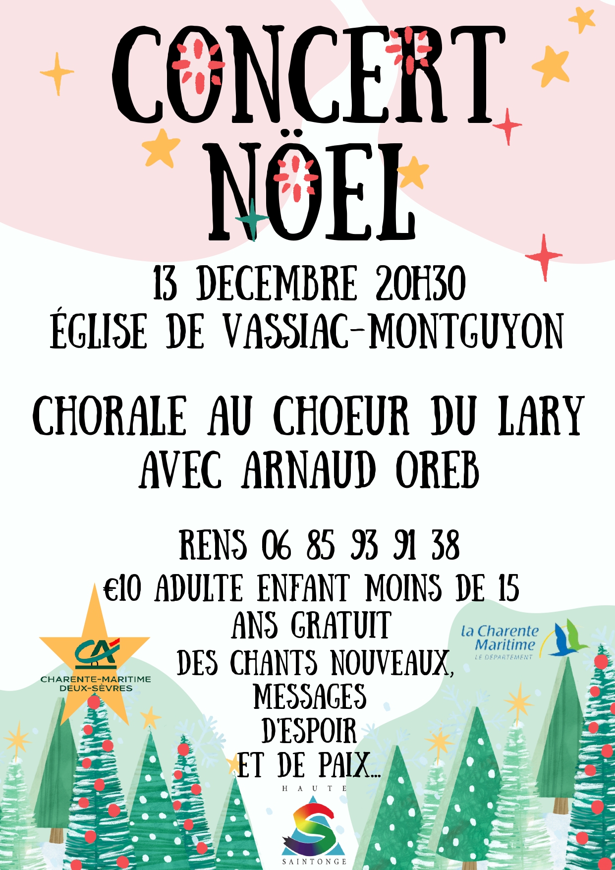 Concert de la Chorale "Au choeur du Lary"