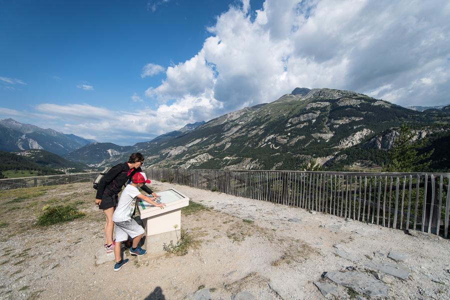 Fort Victor Emmanuel- Table d'orientation