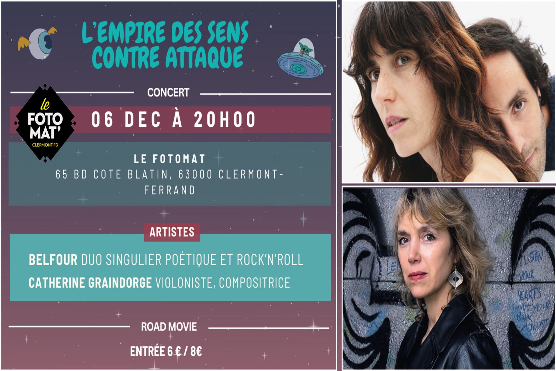 Concerts : Belfour & Catherine Graindorge | Fotomat