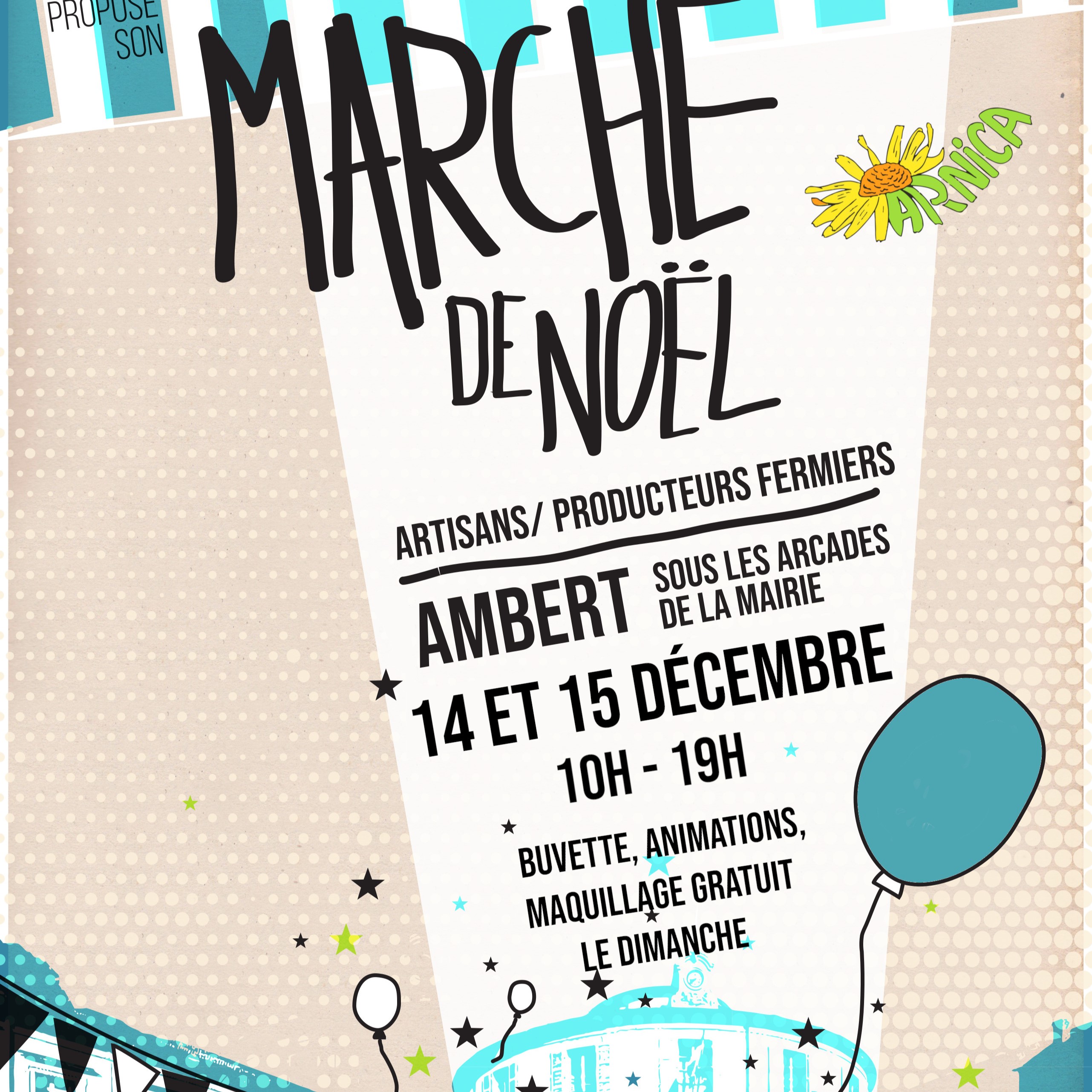 Marché de Noël Arnica // Ambert