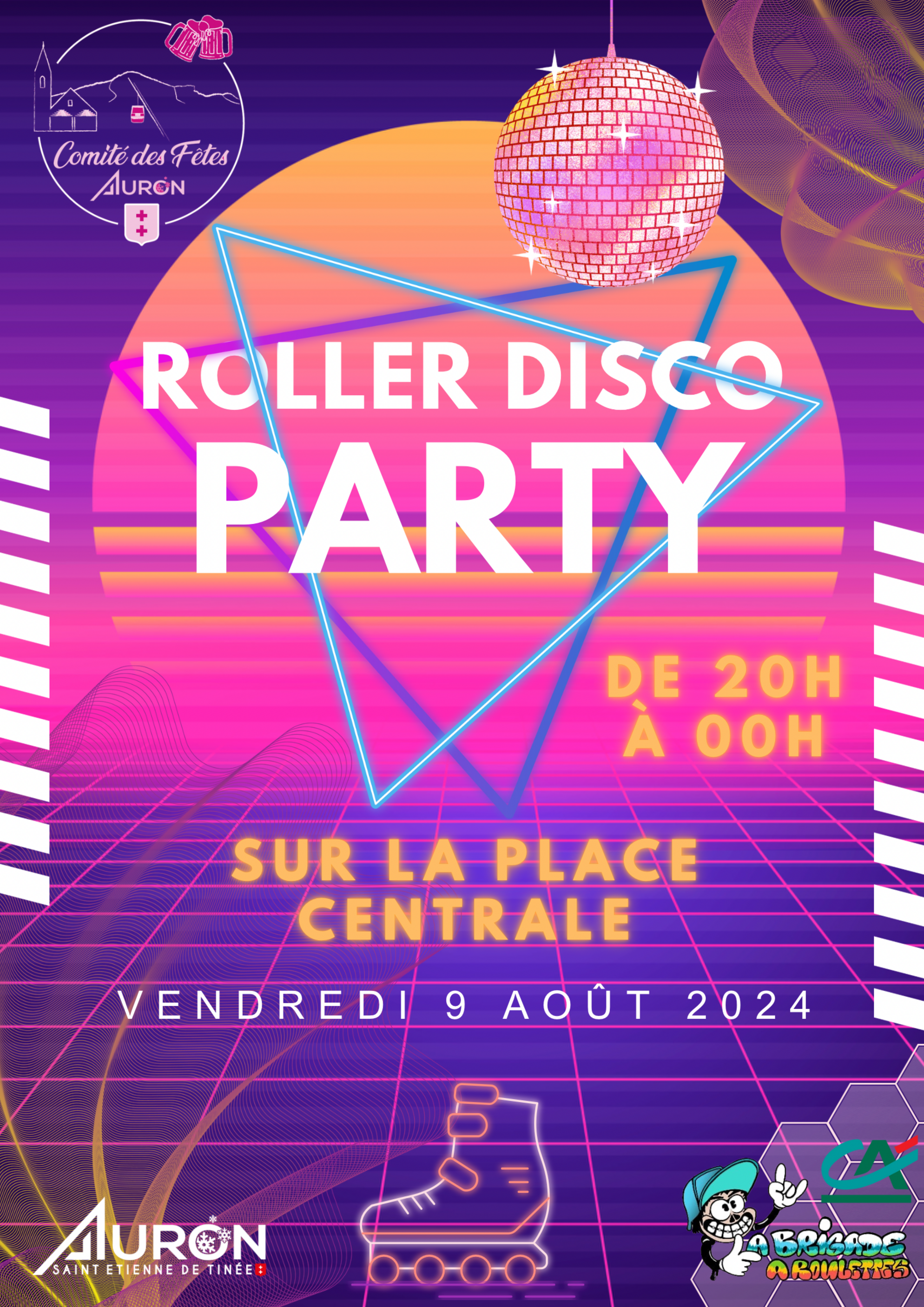 Roller disco party