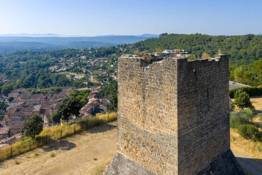 Table d'orientation : Tours Sarrasines_Cotignac