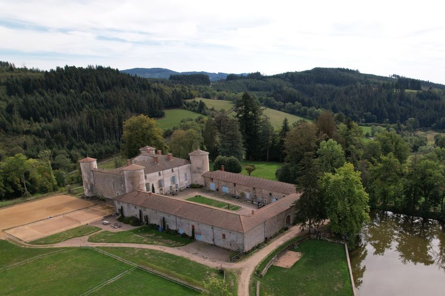 le château de Fougères en Beaujolais