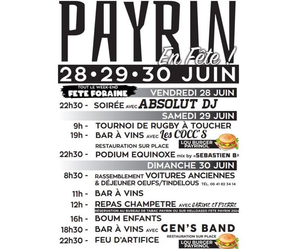 fete payrin