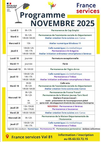 Café numérique - France services Val 81