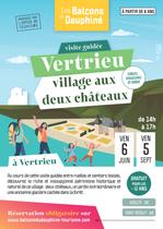 Des bords du Rhône au bois du Serverin : visite guidée de Vertrieu, le village …