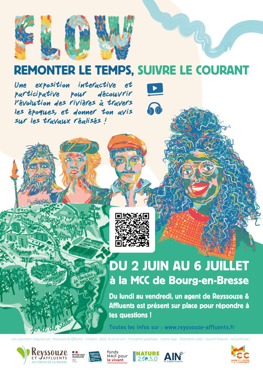 Exposition FLOW : remonter le temps, suivre le courant_Bourg-en-Bresse