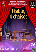Concept 1 table 4 chaises