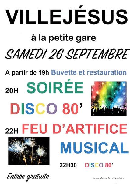 Soirée disco 80'