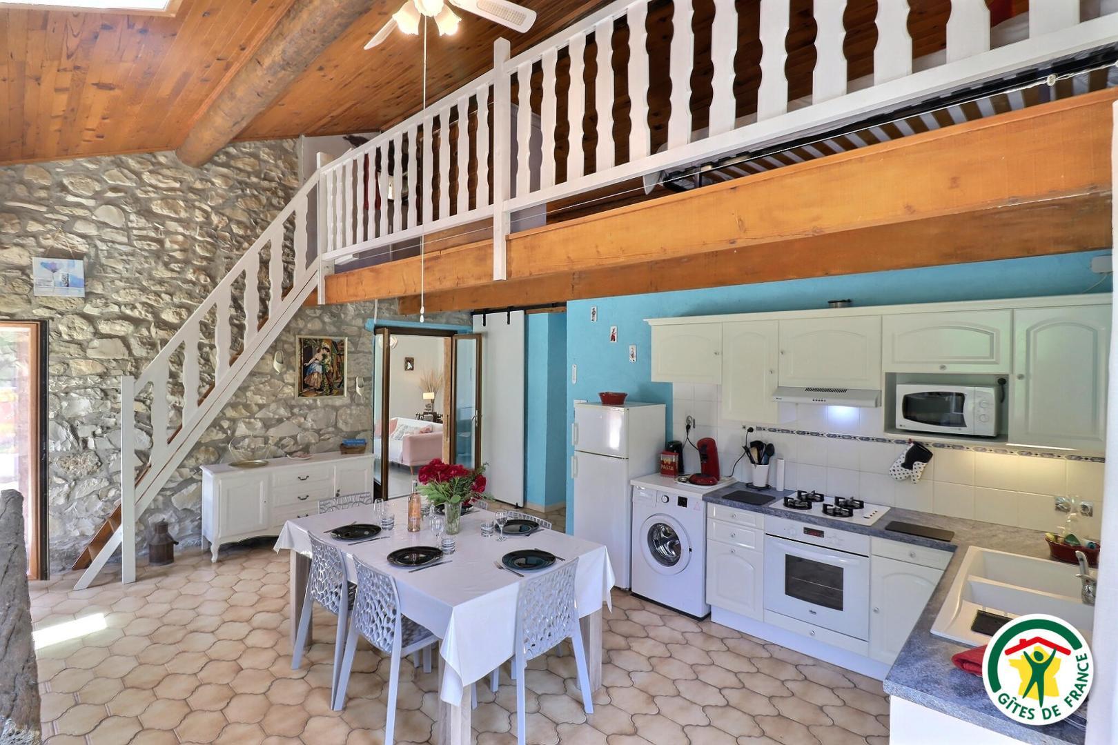 La cuisine équipée