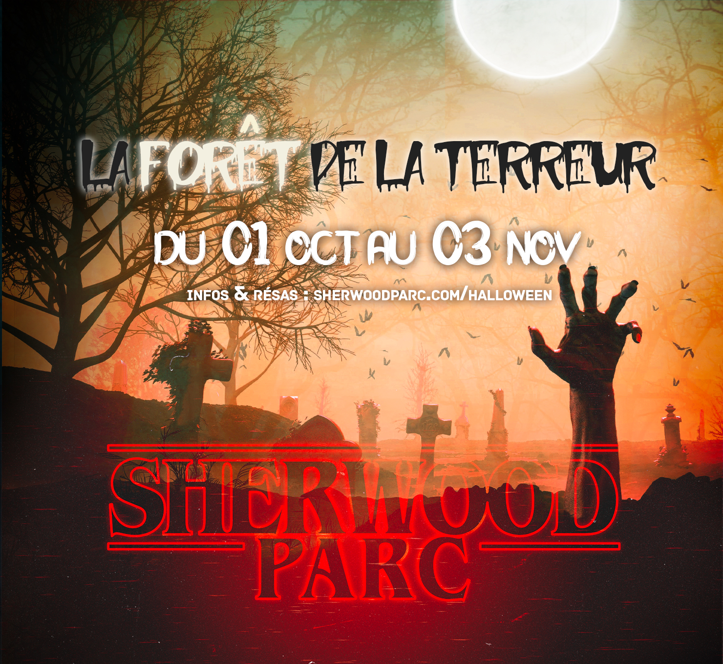 Halloween à Sherwood Parc Du 10 au 31 oct 2024