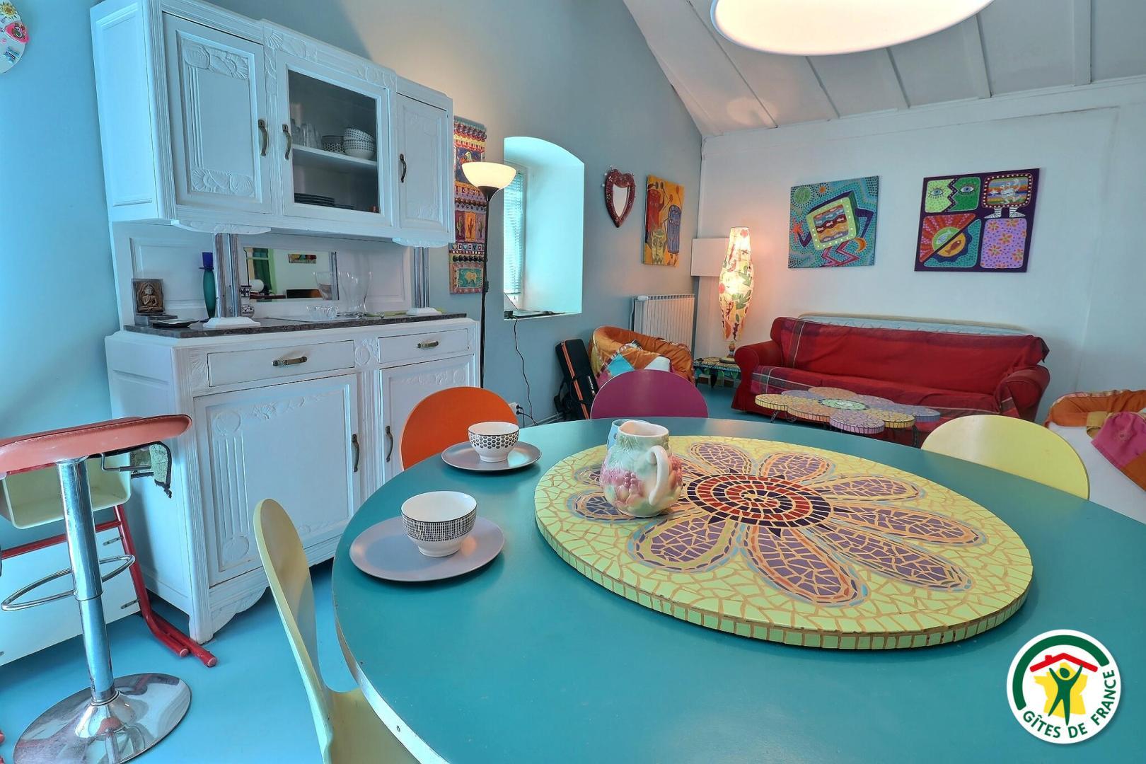ESPACE SALON : SALLE A MANGER
