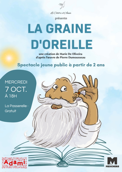 Spectacle jeune public « La graine d’oreille »