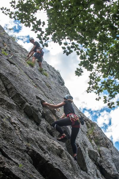 Initiation et sortie escalade
