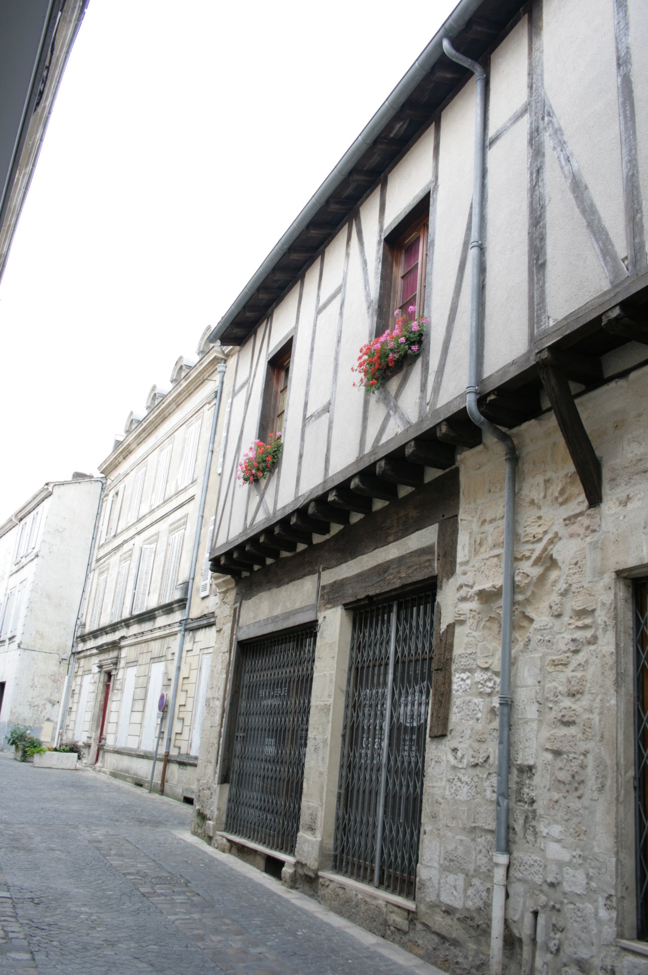 Maison à pan de bois