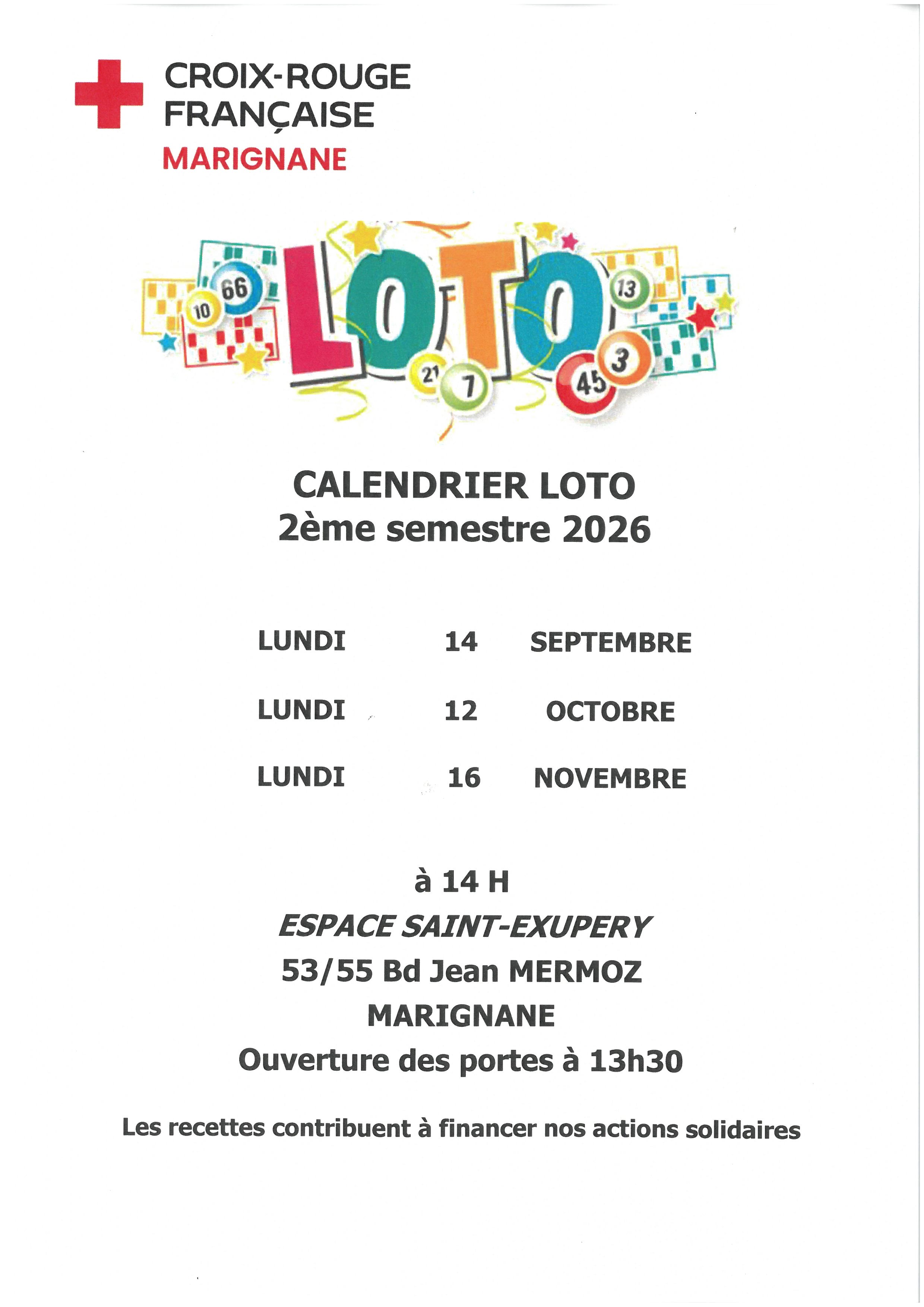 Loto de La Croix Rouge